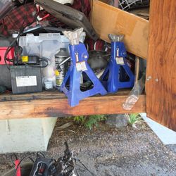 Aluminum 3 Ton Jack Stands 