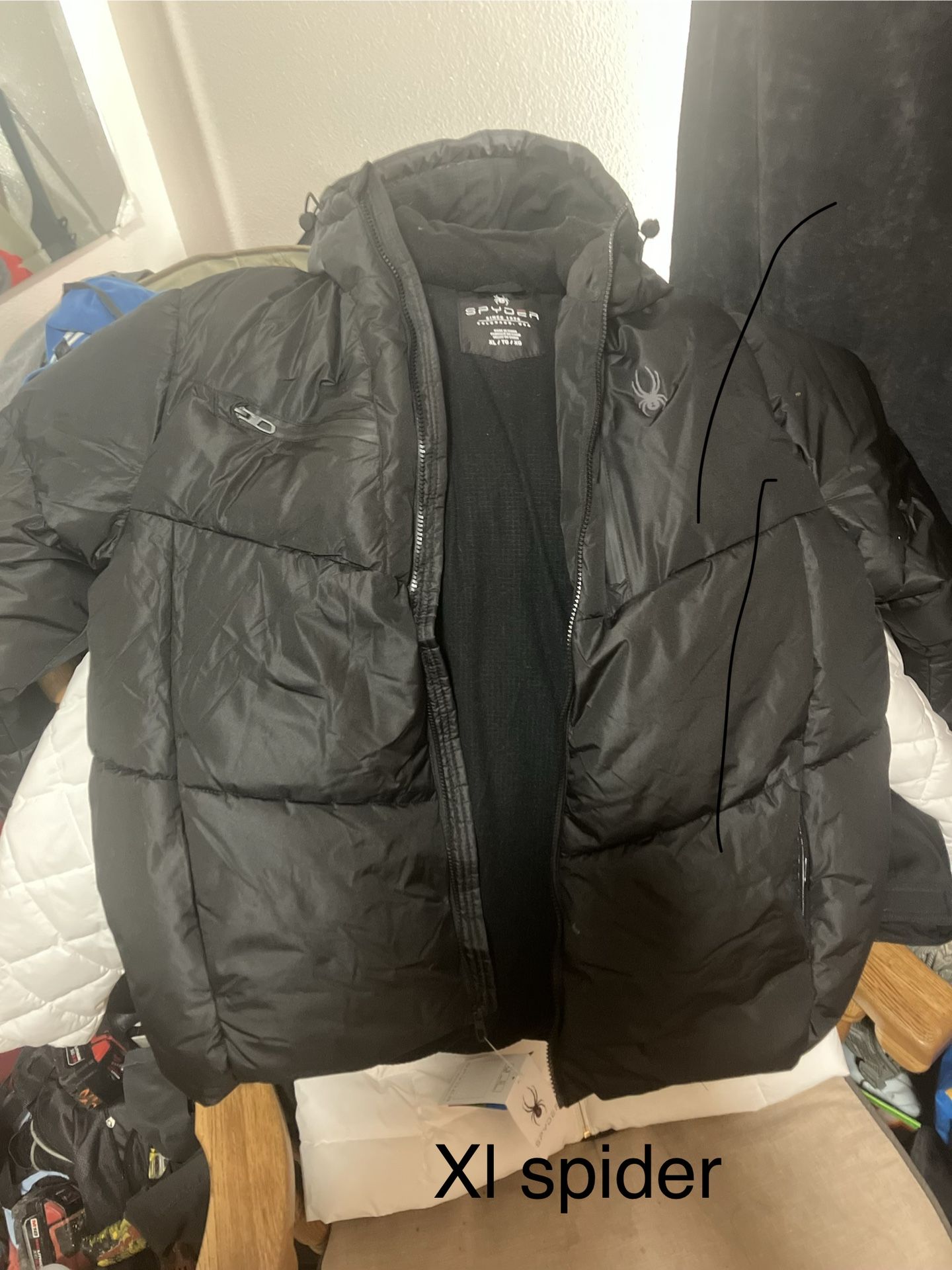 Xl New Spider Winter Coat