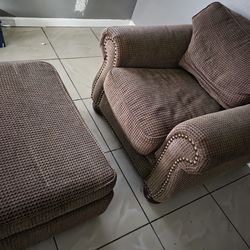 Lazy chair and leg rest