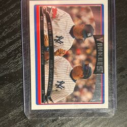 2006 TOPPS BASEBALL ALEX RODRIGUEZ & DEREK JETER #326 YANKEES