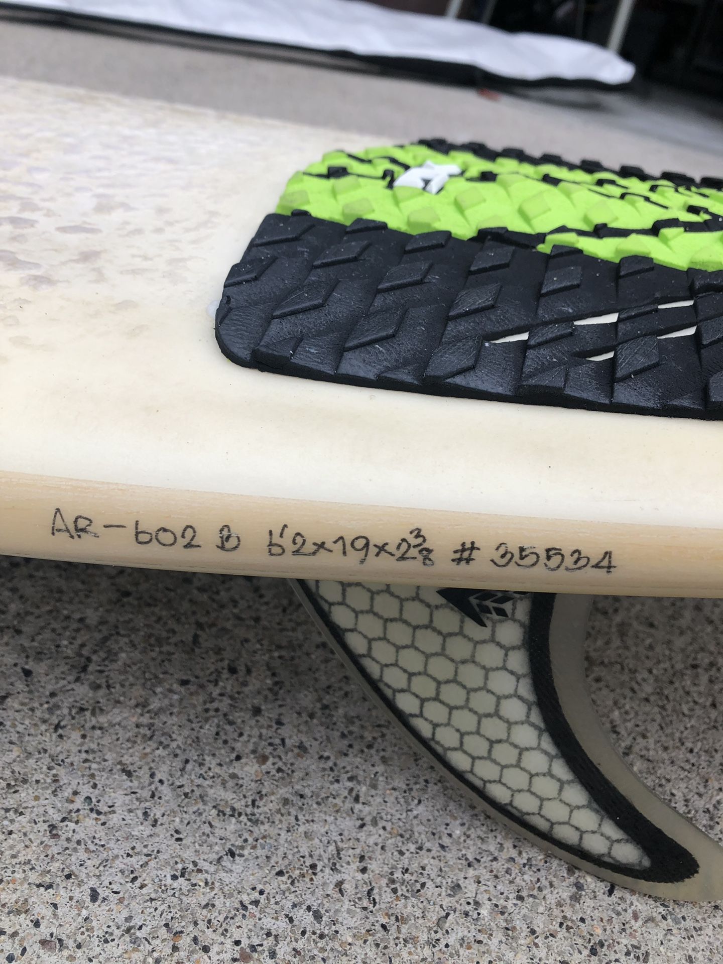 6'2 FireWire alternator short board