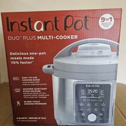 Instant Pot 6 qt 9-in-1 Pressure Cooker