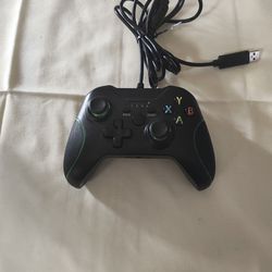 Black "Reclaimer" Xbox One Wired Controller [Old Skool
