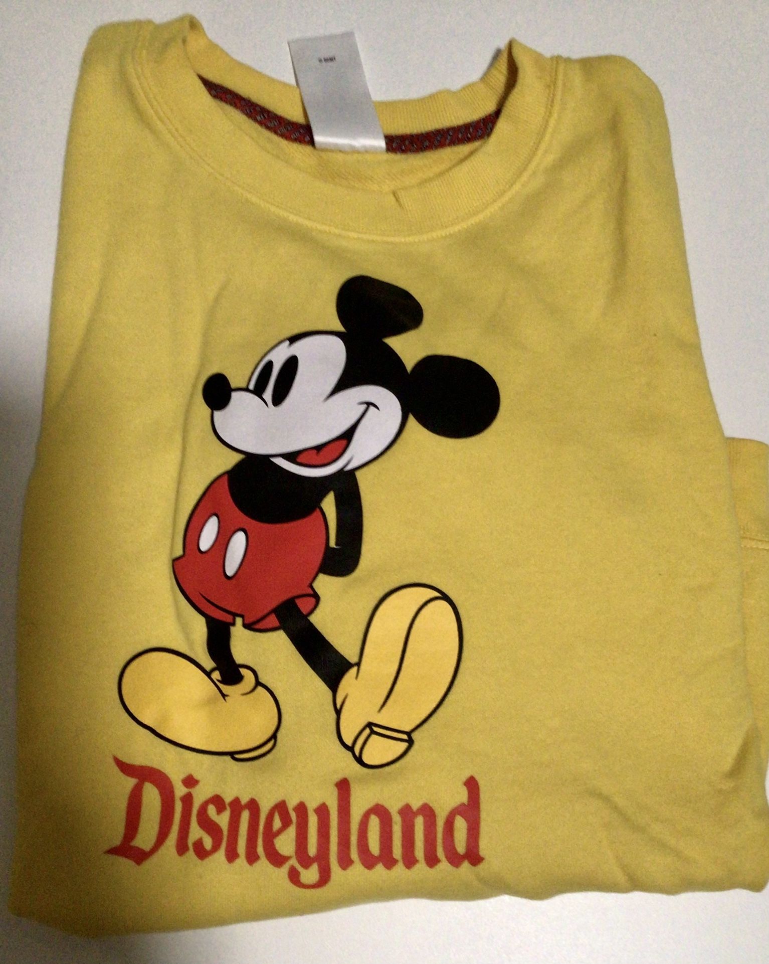 Disney, Mickey Mouse sweatshirt Yellow