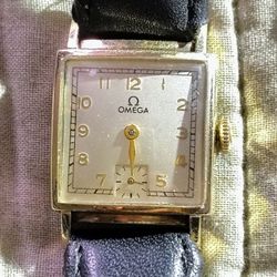 1940's Art Deco OMEGA Tank Watch.