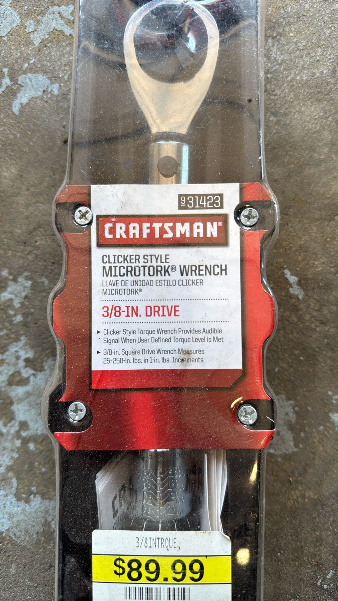 Brand New CRAFTSMAN MICROTORK WRENCH.