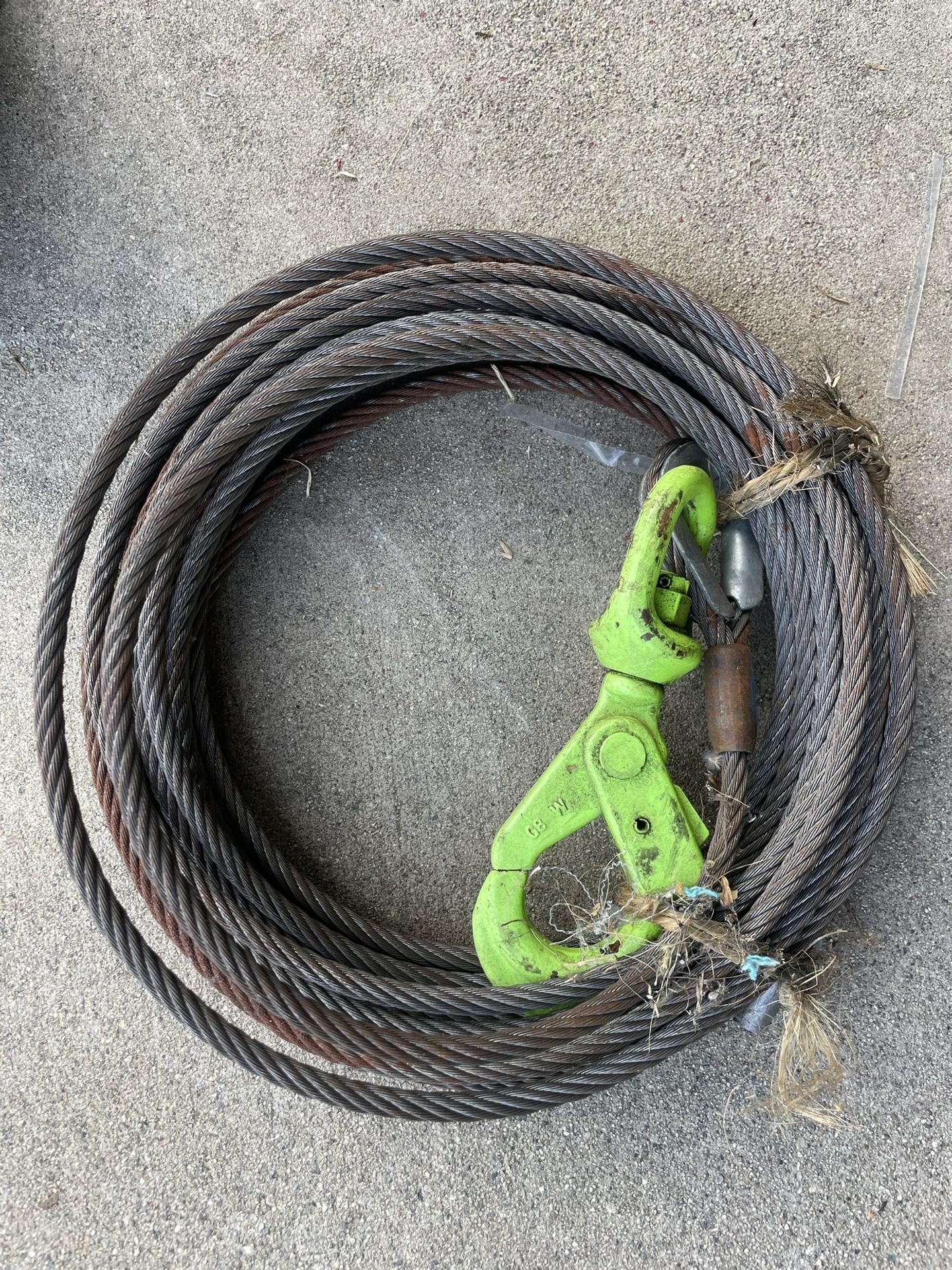 Winch Cable G8 75ft New Never Used