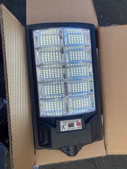 4-Pack Solar Street Light Outdoor, 6500K 20000LM Waterproof