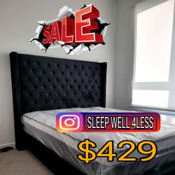 NEW QUEEN BED