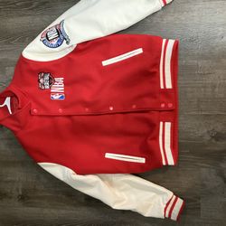 Leather man NBA jacket