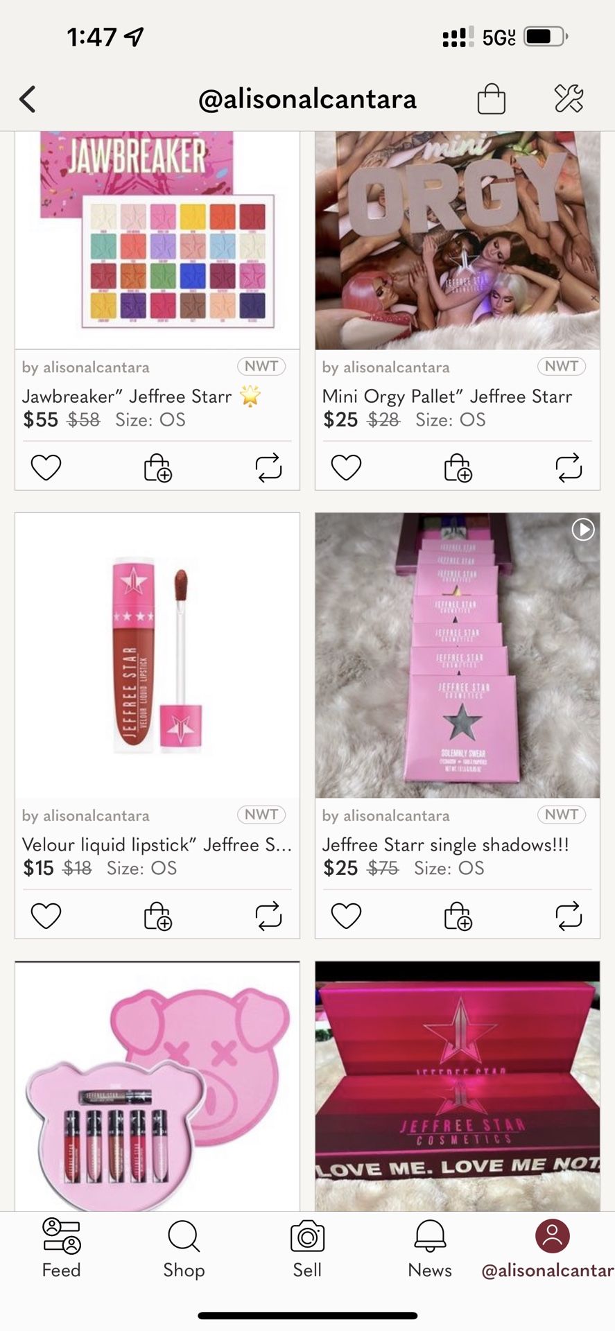 Jeffree Starr Make Up 