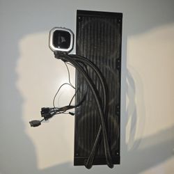 FULL CORSAIR PC COOLING KIT H150i 360mm AIO Cooler +9 RGB ML120 Fans +4 Fan Hubs