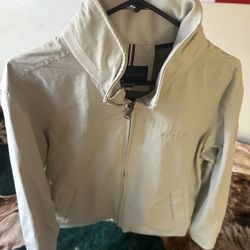 White Tommy Hilfiger Mens Jacket 