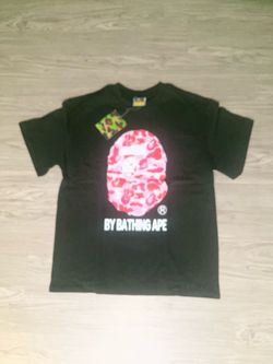 Bathing ape pink and black multiple sizes