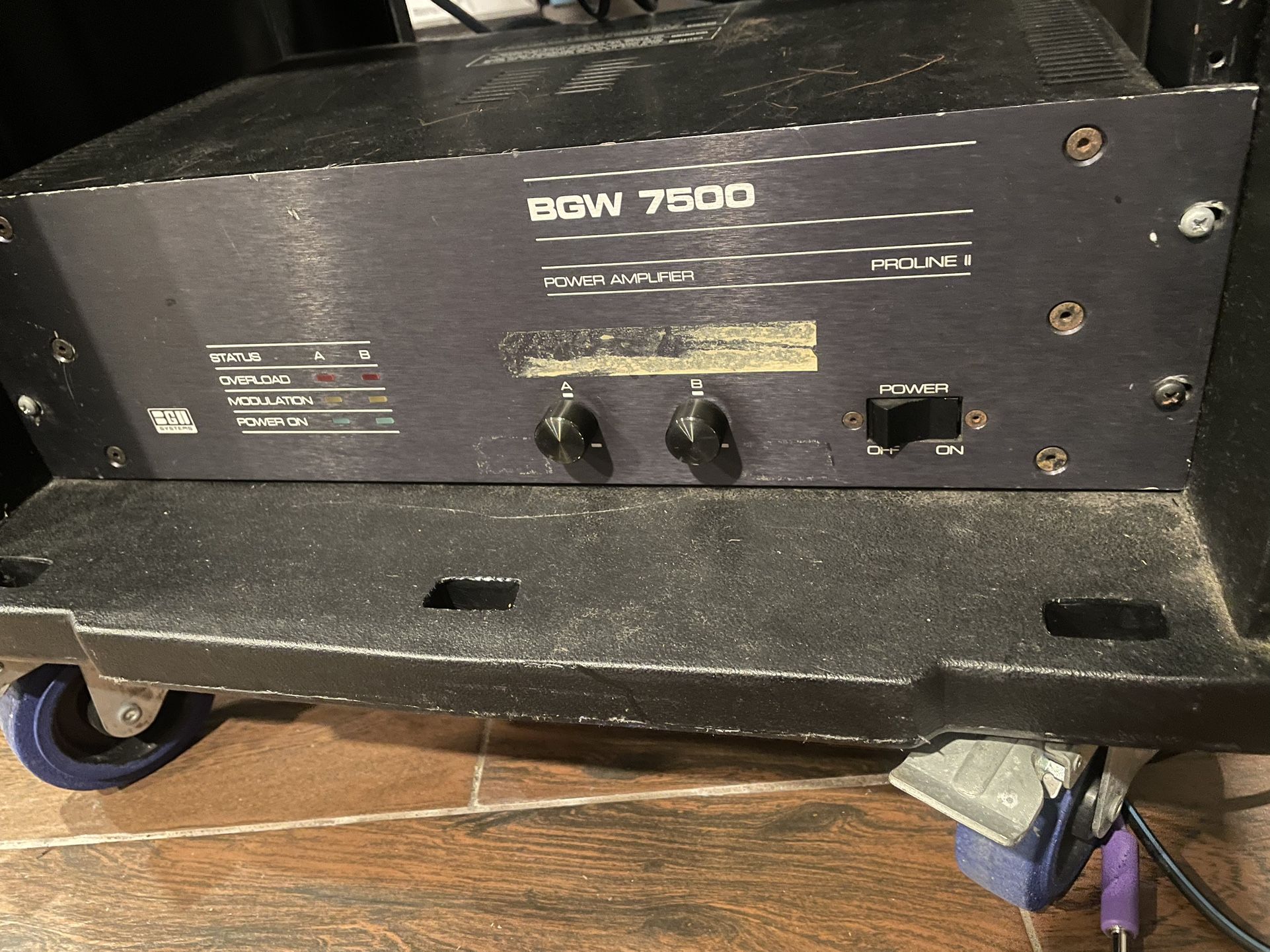 BGW 7500 T PROLINE II 2-Channel Professional Stereo Power Amplifier