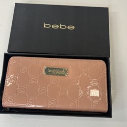 bebe Los Angeles Faux Leather Women’s Wallet NIB