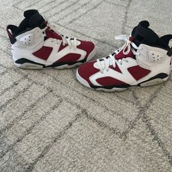 Retro 6 Jordan Carmines Used 