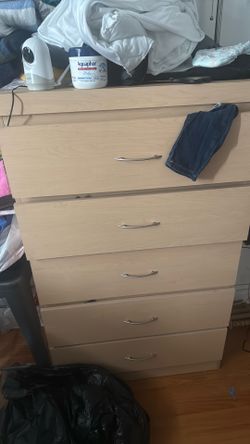 Beige cabinet/drawers