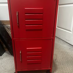 Red Locker For Kids Room