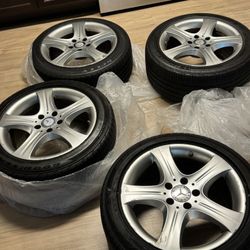 17” Mercedes Benz Rims And Tires
