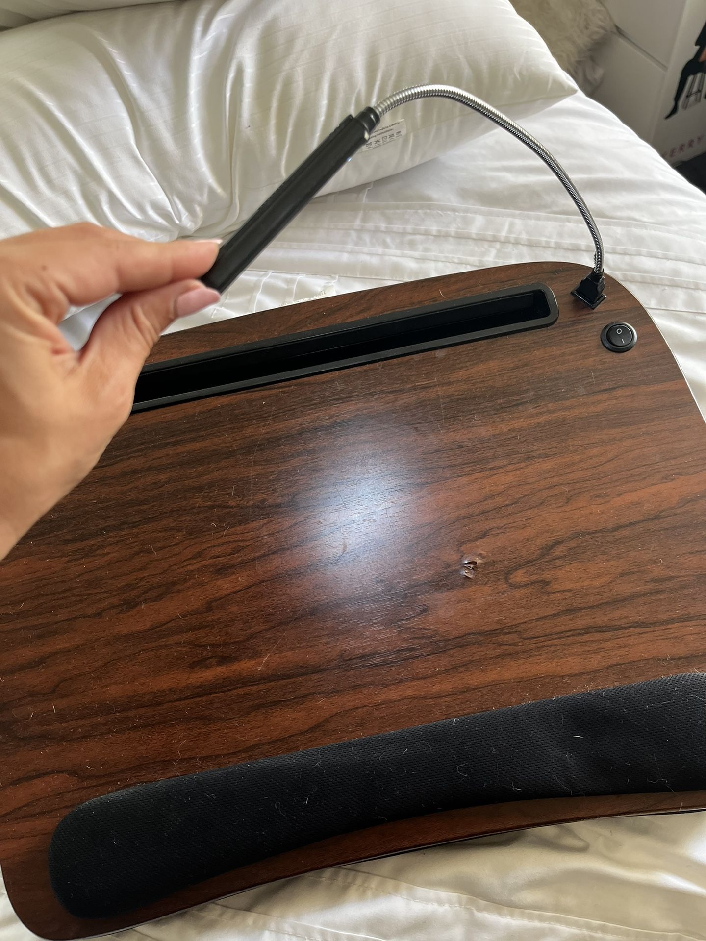 Wood/ Cushion Lap Desk