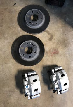 front rotors and calipers 2005-2017 tahoe suburban escalade silverado etc