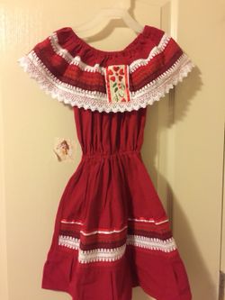 Vestido campesina niña