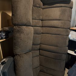 Couch with recliners