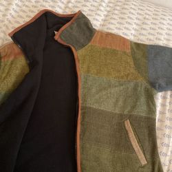 100% Cotton Jacket With fleece Lining(small)