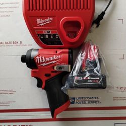 Milwaukee M12 FUEL Impact Driver, 4.0 battery 110.00