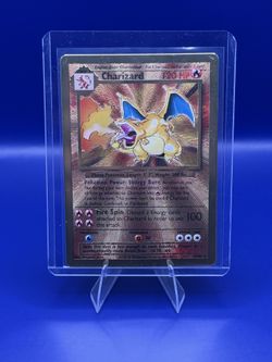 Pokemon Celebrations Promo Charizard (metal) #4 - Near Mint