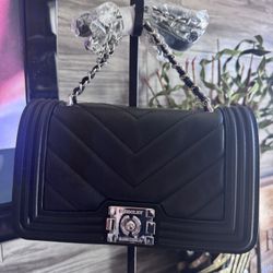 Badgley Mushka Black Crossbody 