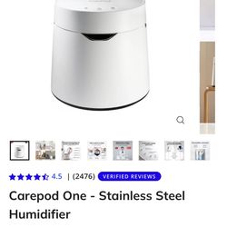 Carepod One Stainless Steel Humidifier 
