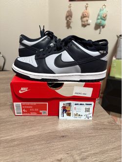 Size 4Y / 5.5W - Nike Dunk Low GS Georgetown