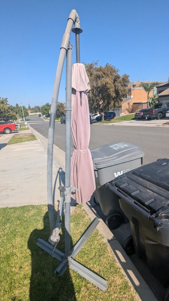 Free Stuff! Patio Umbrella And Bike Rack!