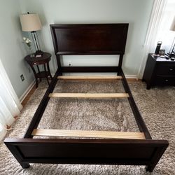 FREE BED FRAME and SIDE TABLE 