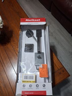 New kwikset front door entry security lock set cash only