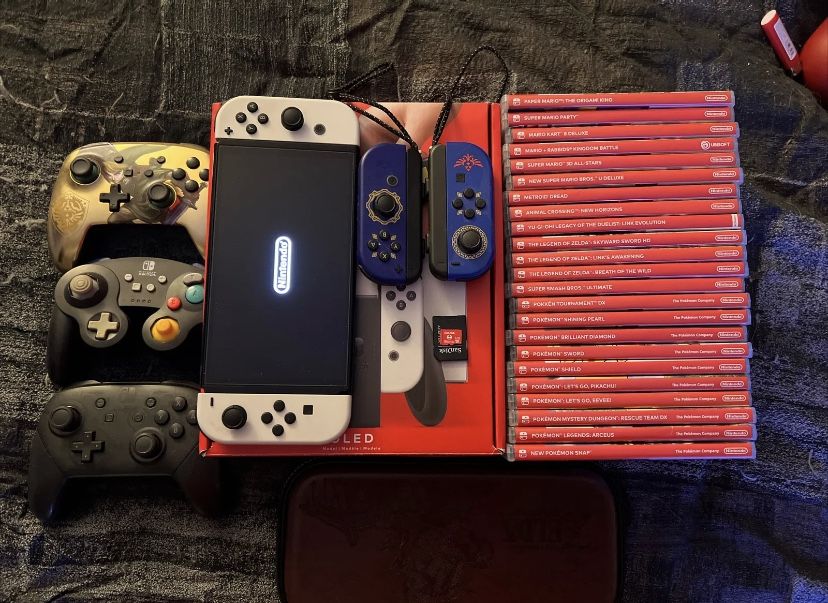 OLED Model HEG-001 Handheld Console - 64GB - White