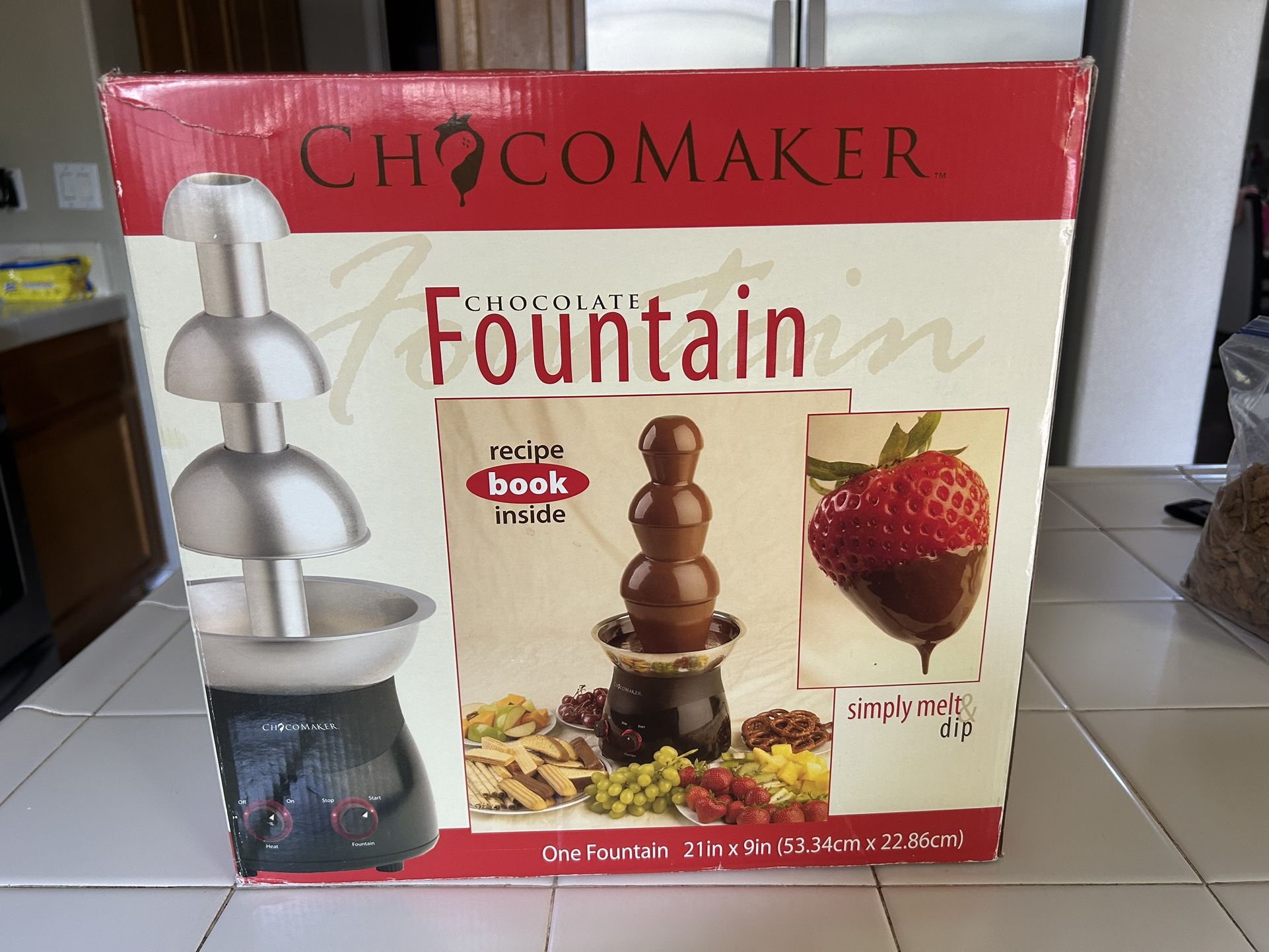 Chocolate fountain