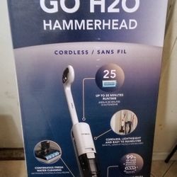 The Tineco GO H2O HammerHead 3-in-1 Mess Detect Cordless hard-floor cleaner