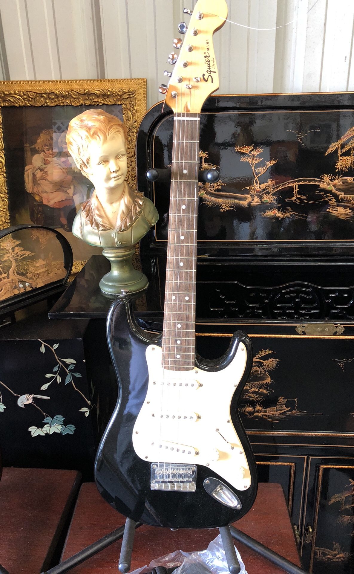 Fender Mini Squire guitar