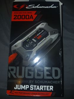 The Schumacher 2000 Amp Jump Starter & Power Pack (SL1612