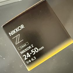 NIKKOR Z 24-50MM LENS
