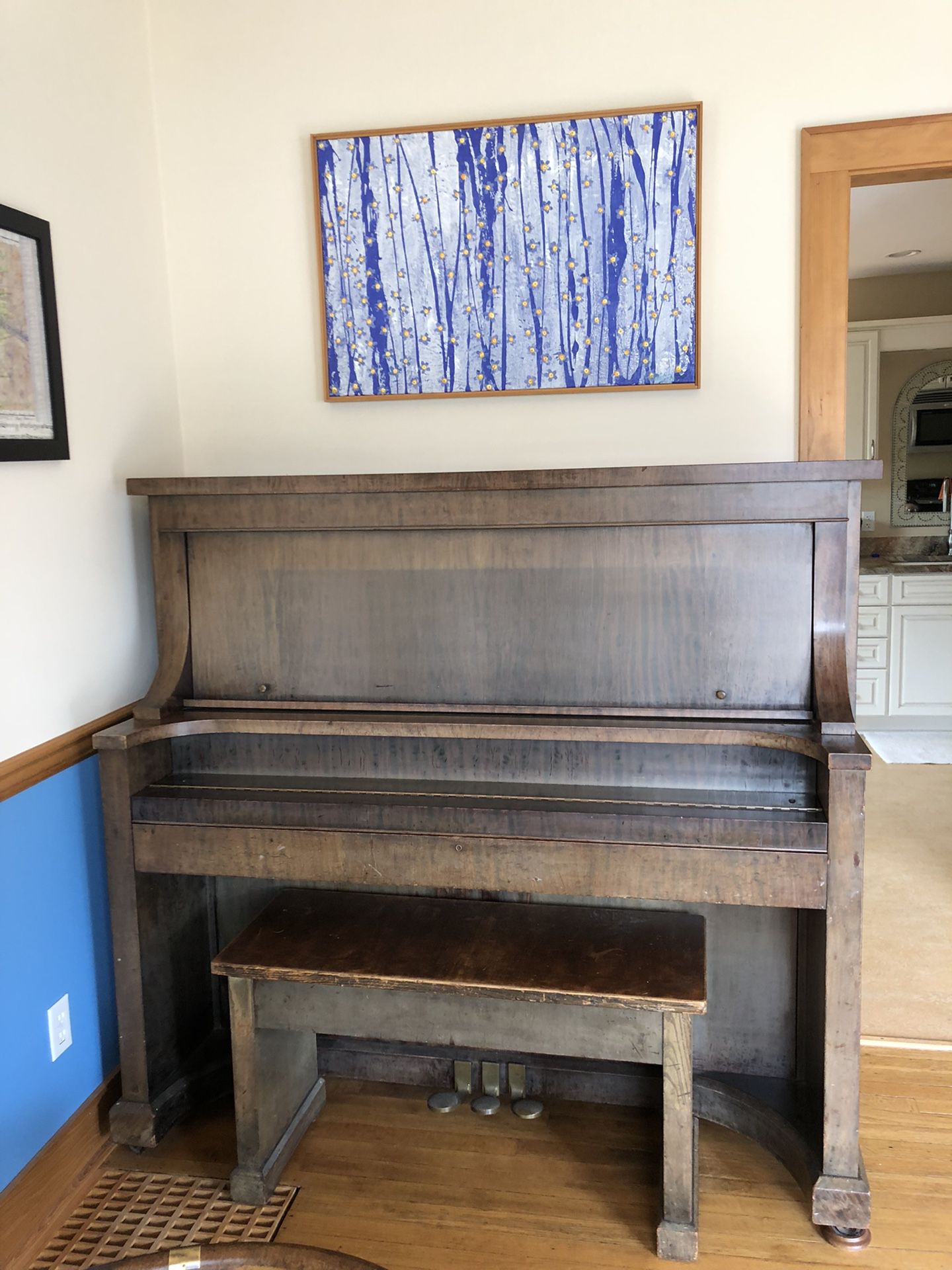 Upright Grand Piano