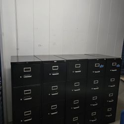 Letter Size Metal File Cabinet With Key $80 Each