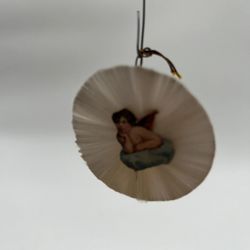 Antique European Glass Spun Ornament