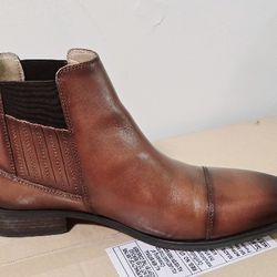 LA Milano Laconia Shoes. Color: Cognac. Size: 12