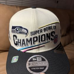 Seattle Seahawks Super Bowl Champions Snap Back 2026