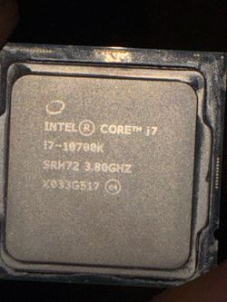 i7-10700k cpu never used