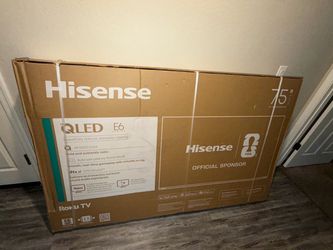 75 Inch Hisense QLED TV
